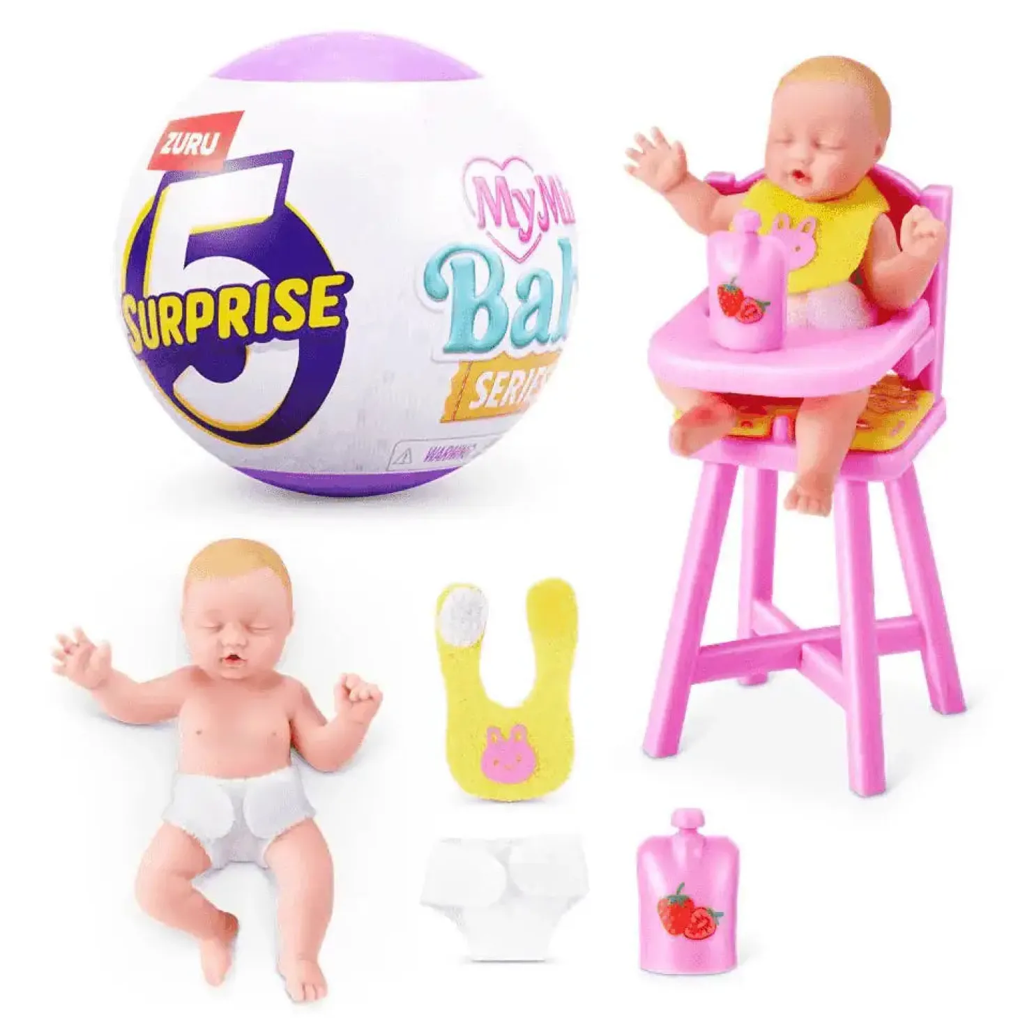 5 Surprise My Mini Baby Serie 2 - Muñeca Sorpresa