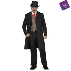 Abrigo Pistolero para disfraz talla ML