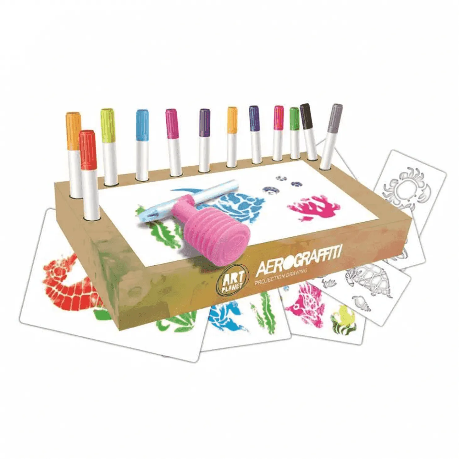 Aerograffiti Juego Creativo de Art Planet