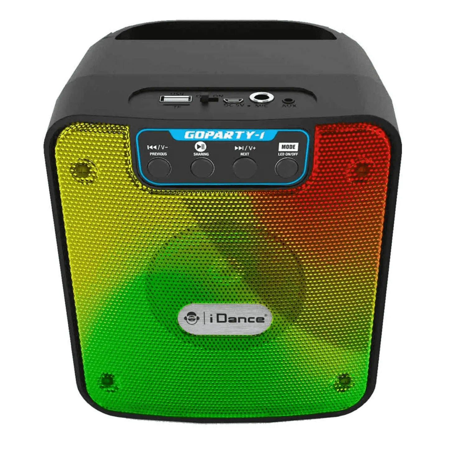 Altavoz Bluetooth iDance GoParty-1 con Luces LED
