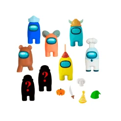 Among Us Serie 2 Pack 8 en Caja Deluxe Diferentes Modelos