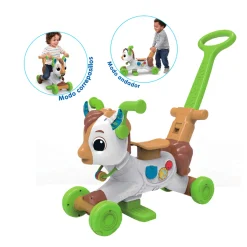 Andador Caballito bebé Rueda y trota