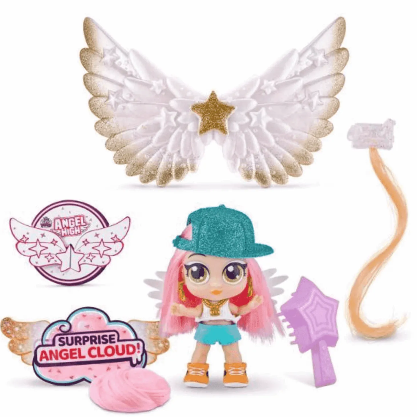 Angel High Bola Sorpresa Muñeca Zesti-Beast