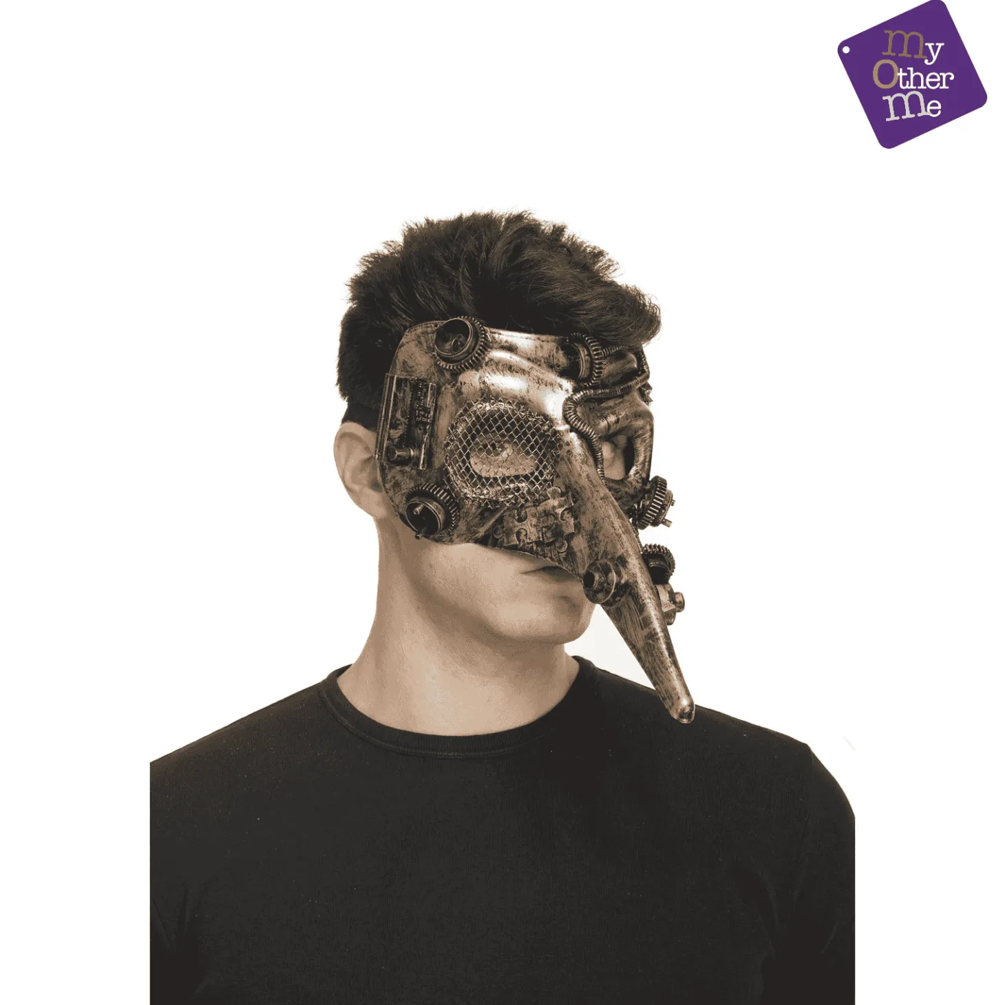 Antifaz Steampunk para disfraz