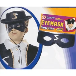 Antifaz Zorro Negro Infantil