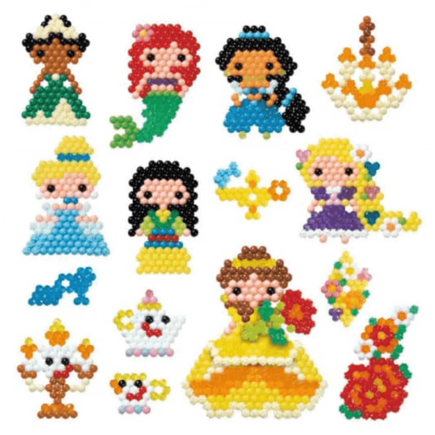 Aquabeads Cubo de Creatividad de Princesas Disney