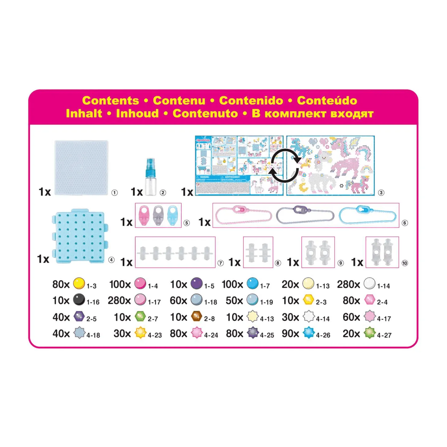 Aquabeads Set de Unicornios