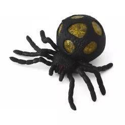 Araña Halloween Elástica Con Huevos 14x10 cm