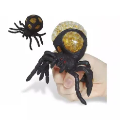 Araña Halloween Elástica Con Huevos 14x10 cm