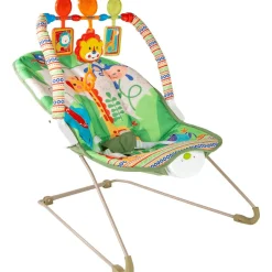 Baby Hamaca Petit Planet – Hamaca con música, vibraciones y arco de juguetes (0m+)