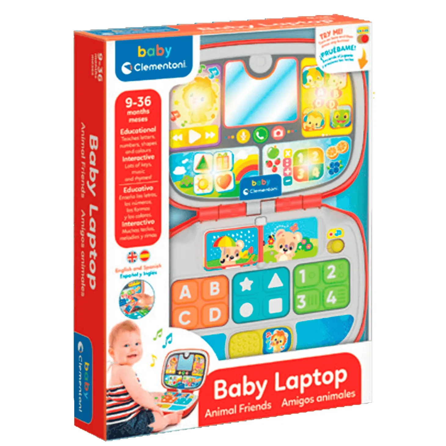 Baby Laptop Amigos animales | Juguete Infantil