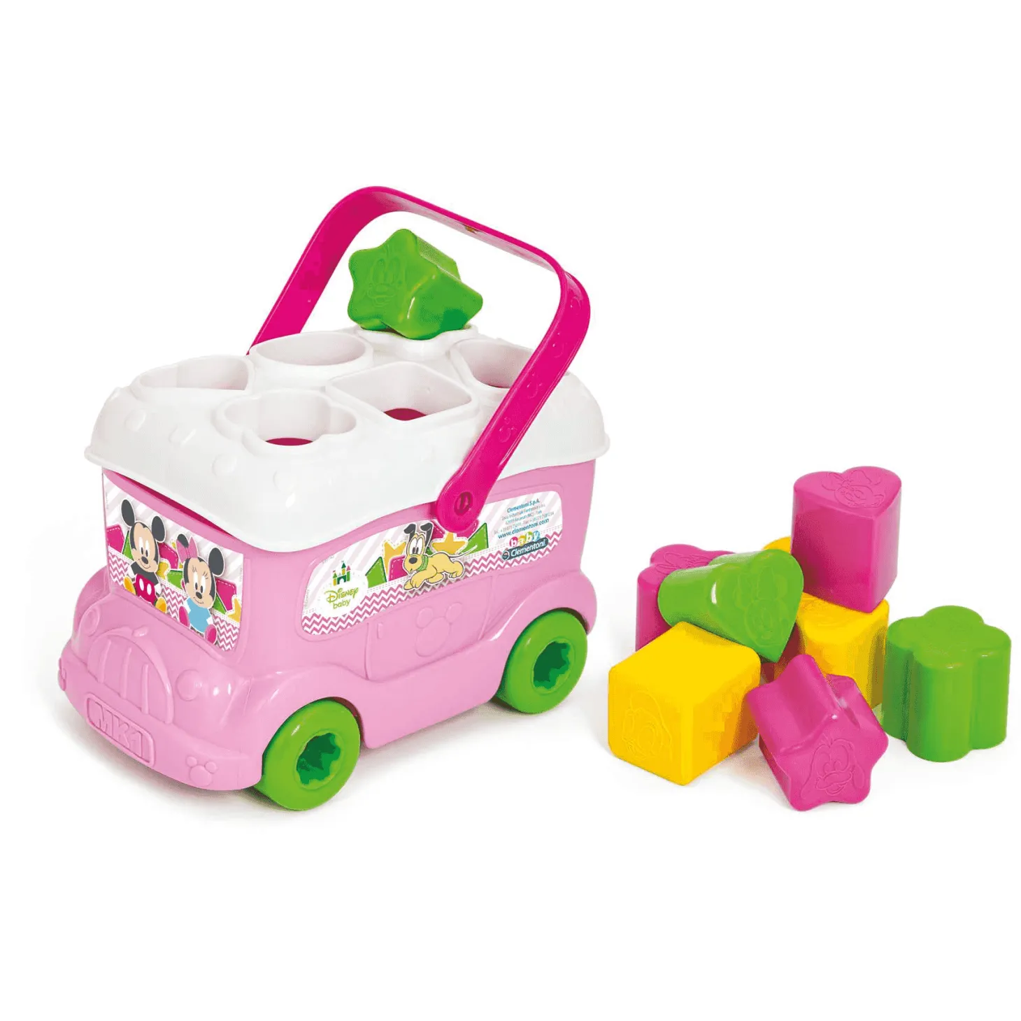 Baby Minnie Autobus Formas y Colores