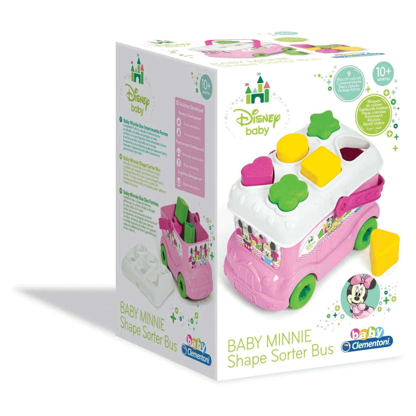 Baby Minnie Autobus Formas y Colores