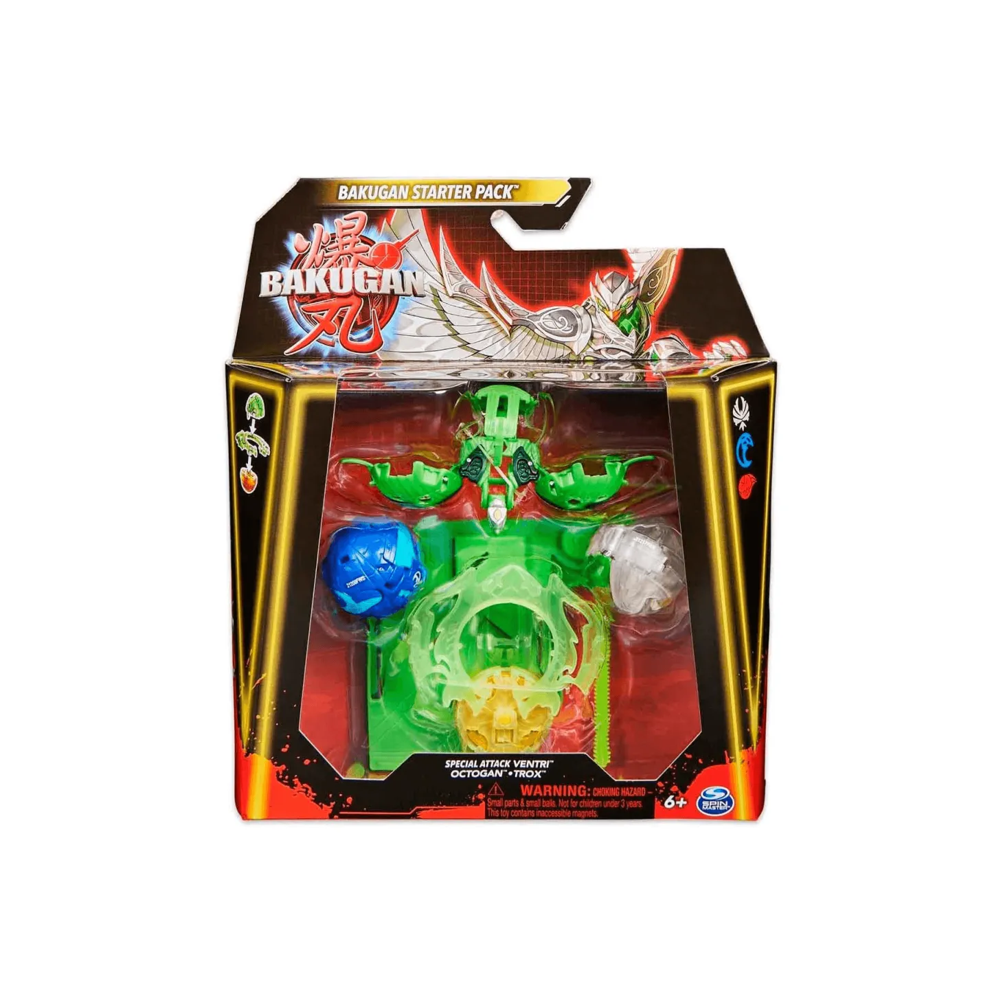 BAKUGAN - Starter Pack Surtido DRAGONOID y TROX