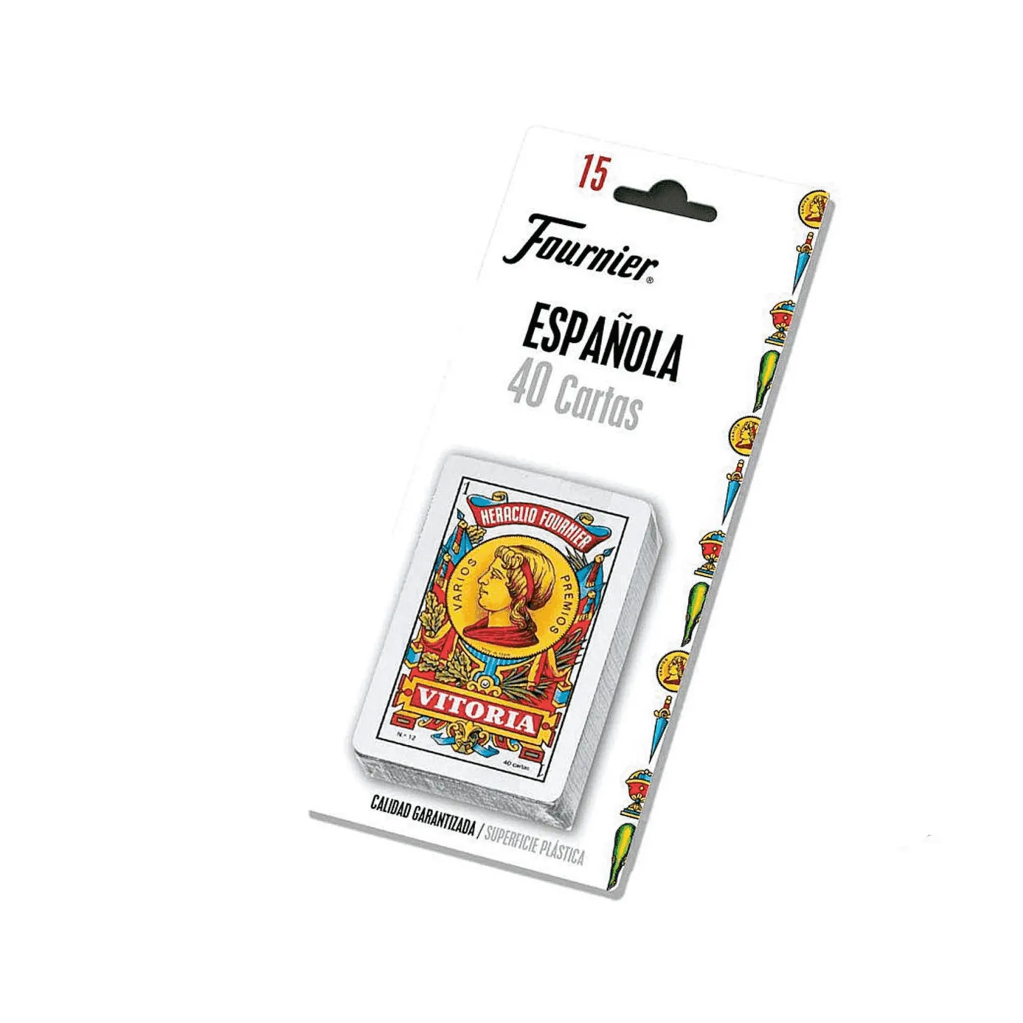 Baraja española Fournier N1 40 cartas en BLISTER