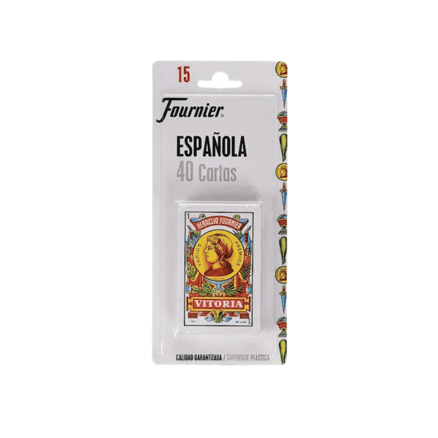 Baraja española Fournier N1 40 cartas en BLISTER