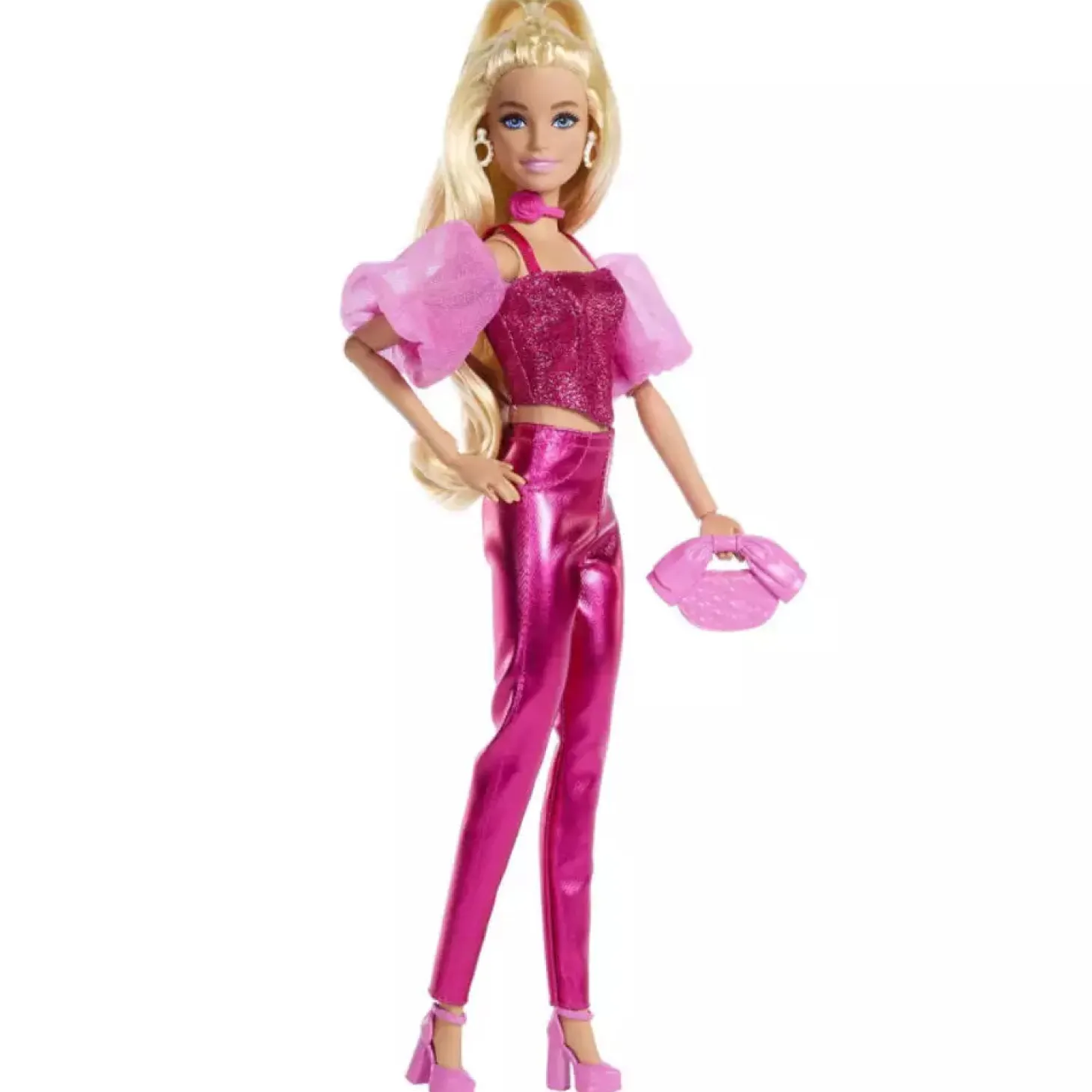 Barbie Deluxe Style Rosa Metálico