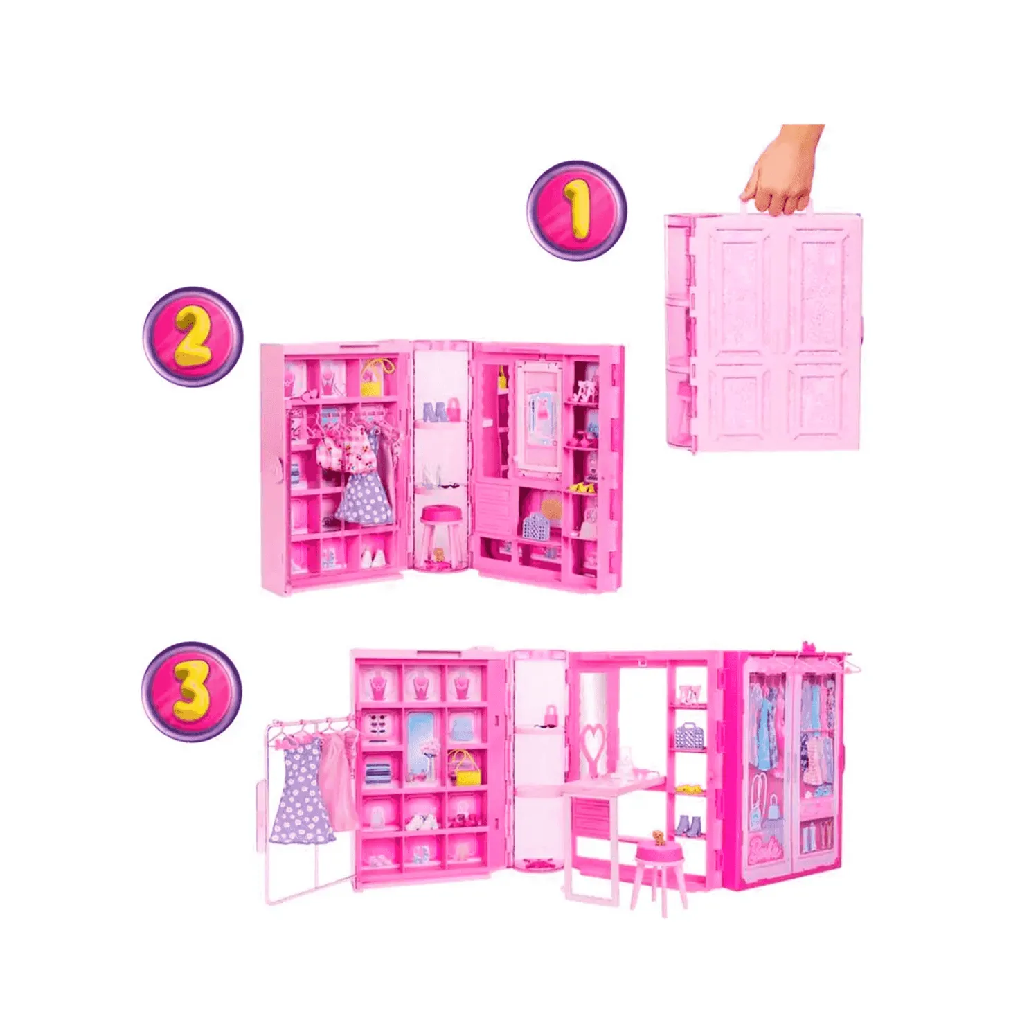 Barbie Dream Closet ¡Un Armario de Ensueño!