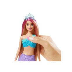 Barbie Dreamtopia Muñeca Malibú Sirena Luces Mágicas 3 años