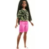 Barbie Fashionista Muñeca con Camiseta Neon Leopardo