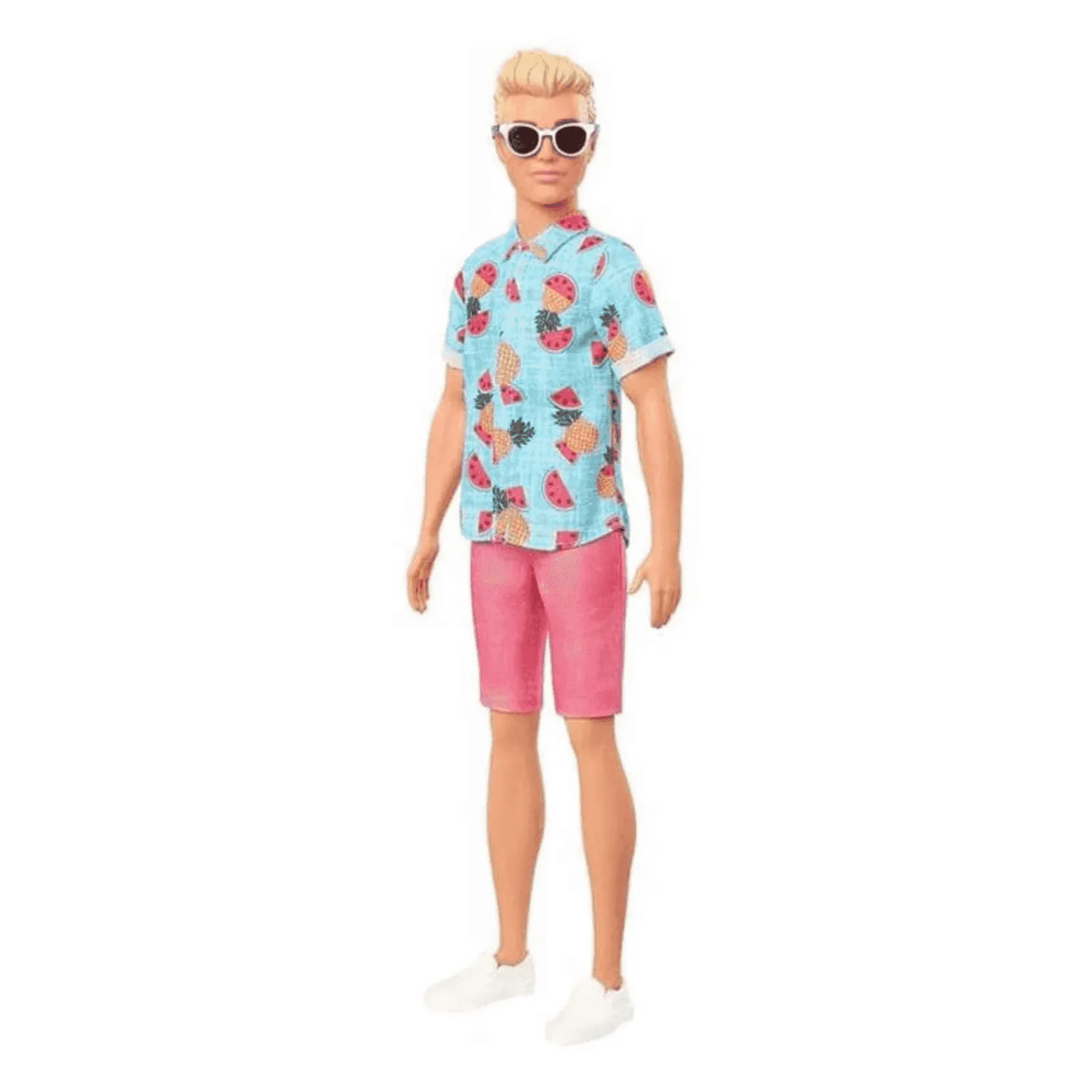 Barbie Ken Fashionista Rubio Pelo Corto Conjunto Tropical