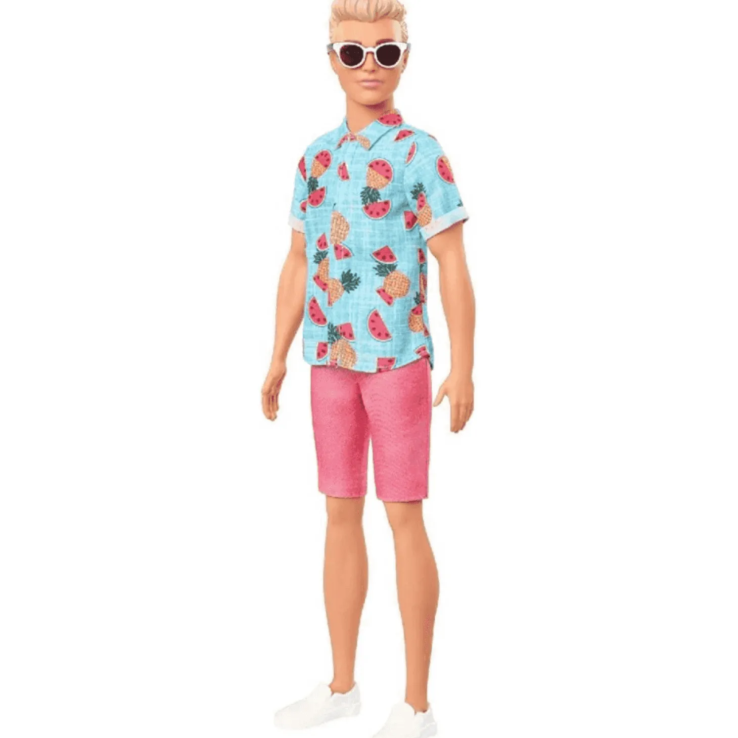 Barbie Ken Fashionista Rubio Pelo Corto Conjunto Tropical