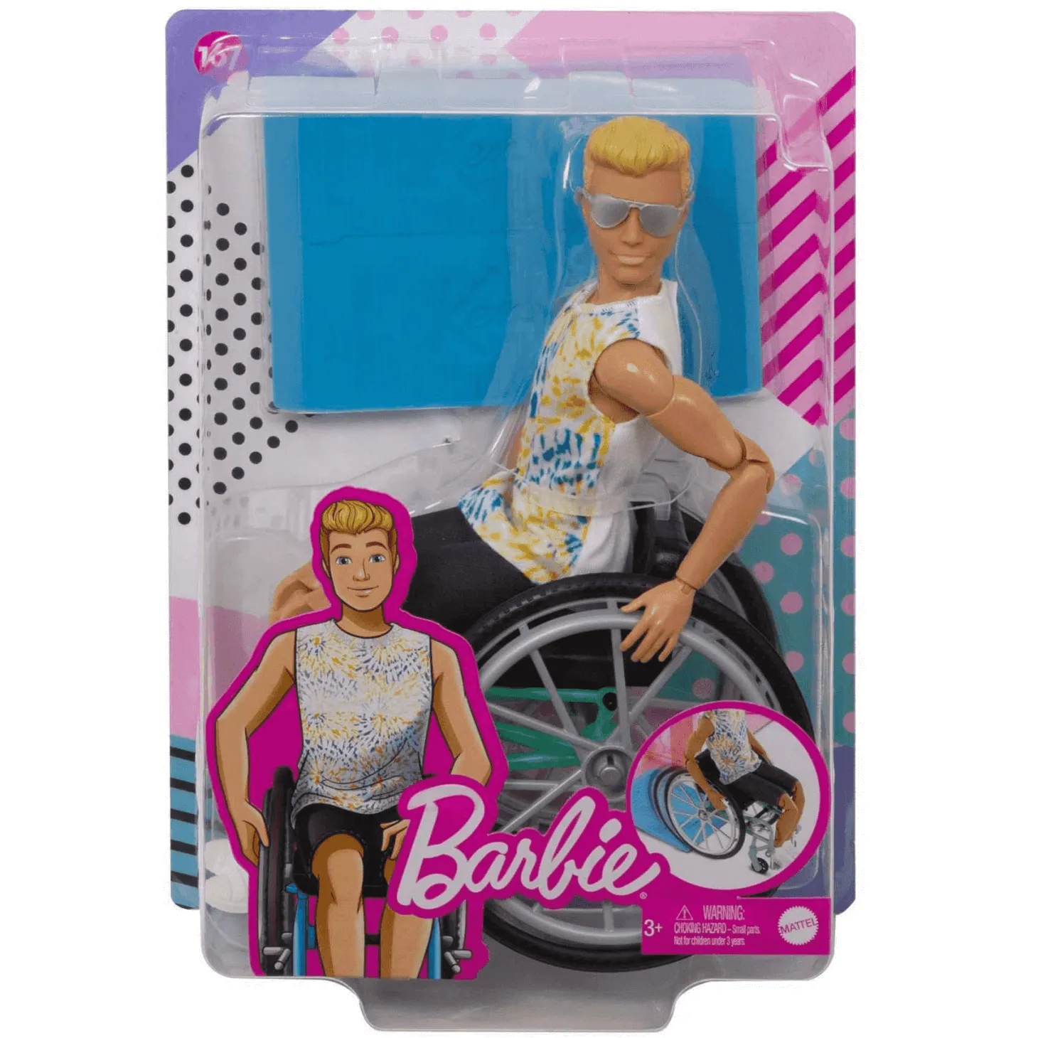 Barbie Ken Fashionista Silla de Ruedas