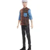 Barbie Ken Fashionistas Muñeco Pelo Morado con Camisa de Cuadros