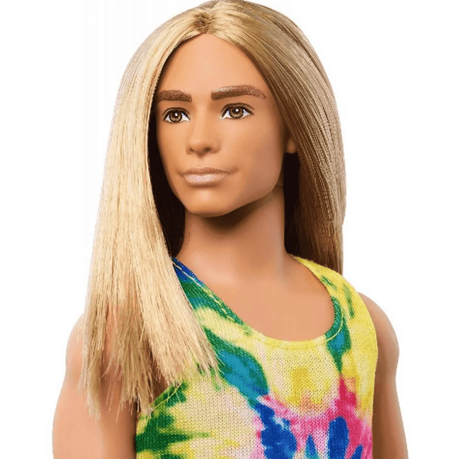 Barbie Ken Fashionistas Muñeco Rubio Pelo Largo