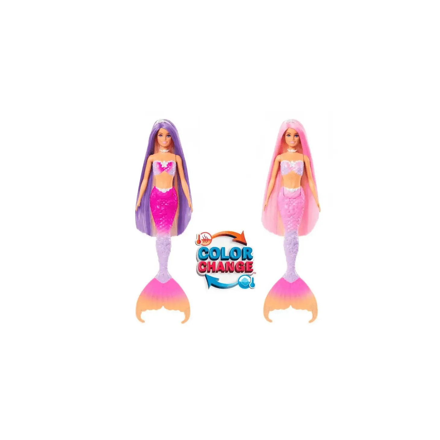 Barbie Malibu Sirena Cambia De Color