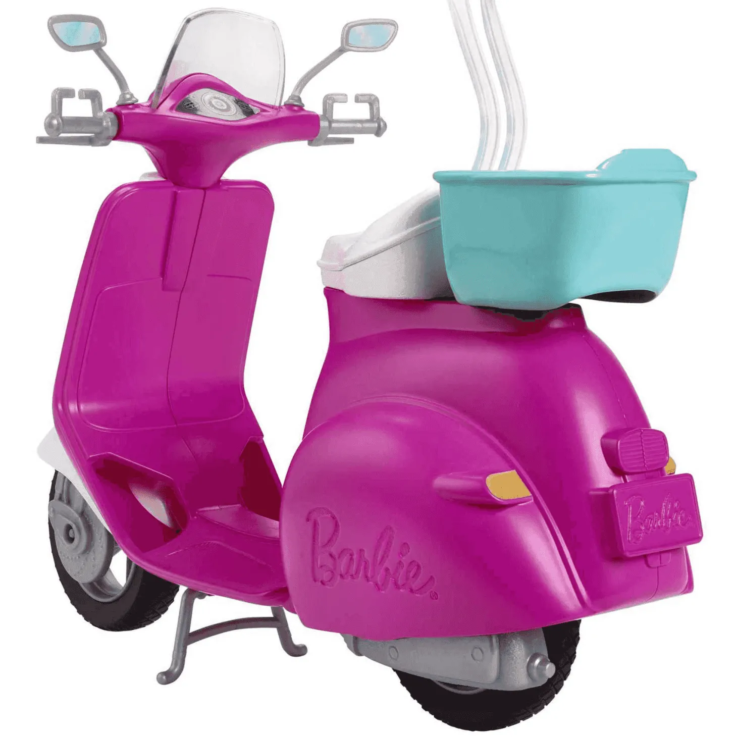 Barbie Moto Rosa con Muñeca 3 años