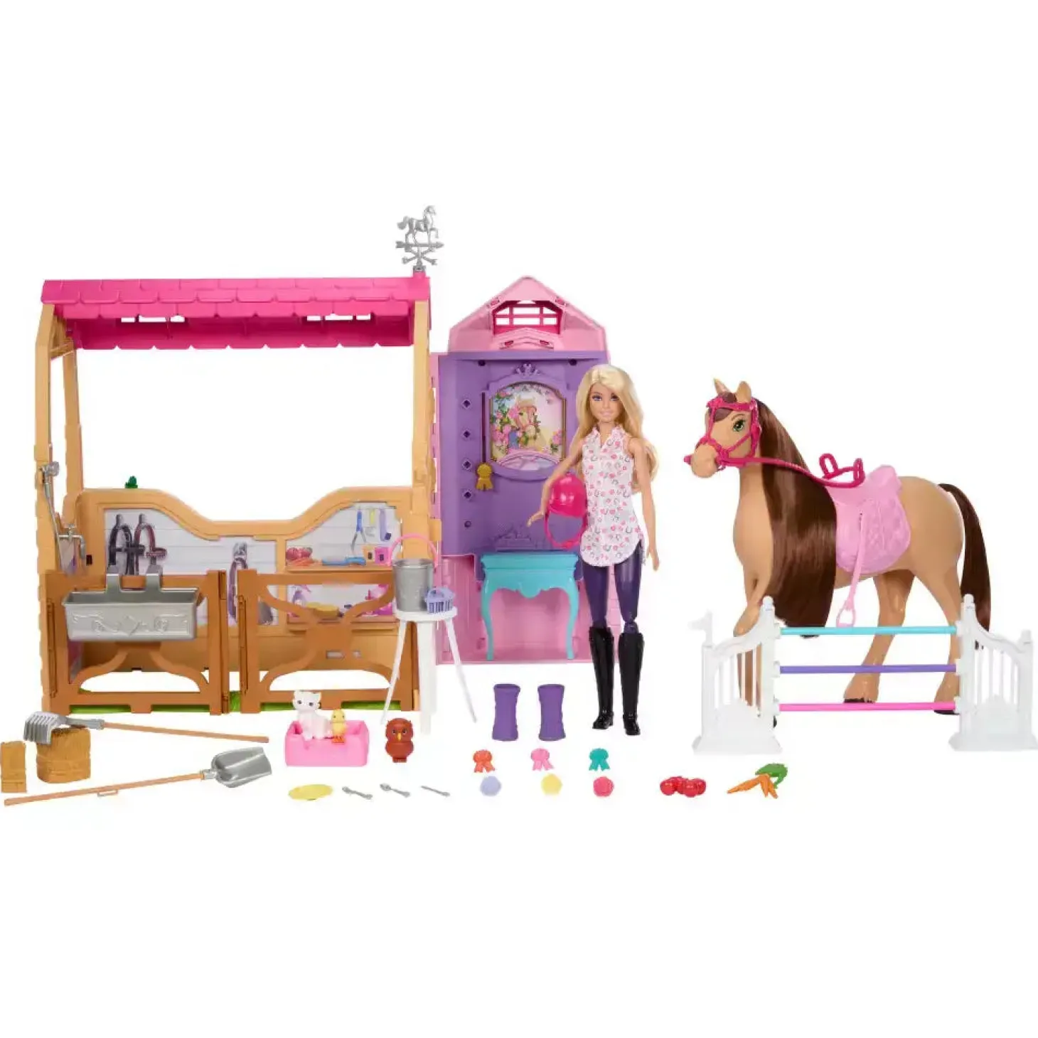 Barbie Mysteries The Great Horse Chase Ultimate Stable Conjunto de juego - Juguete de Barbie