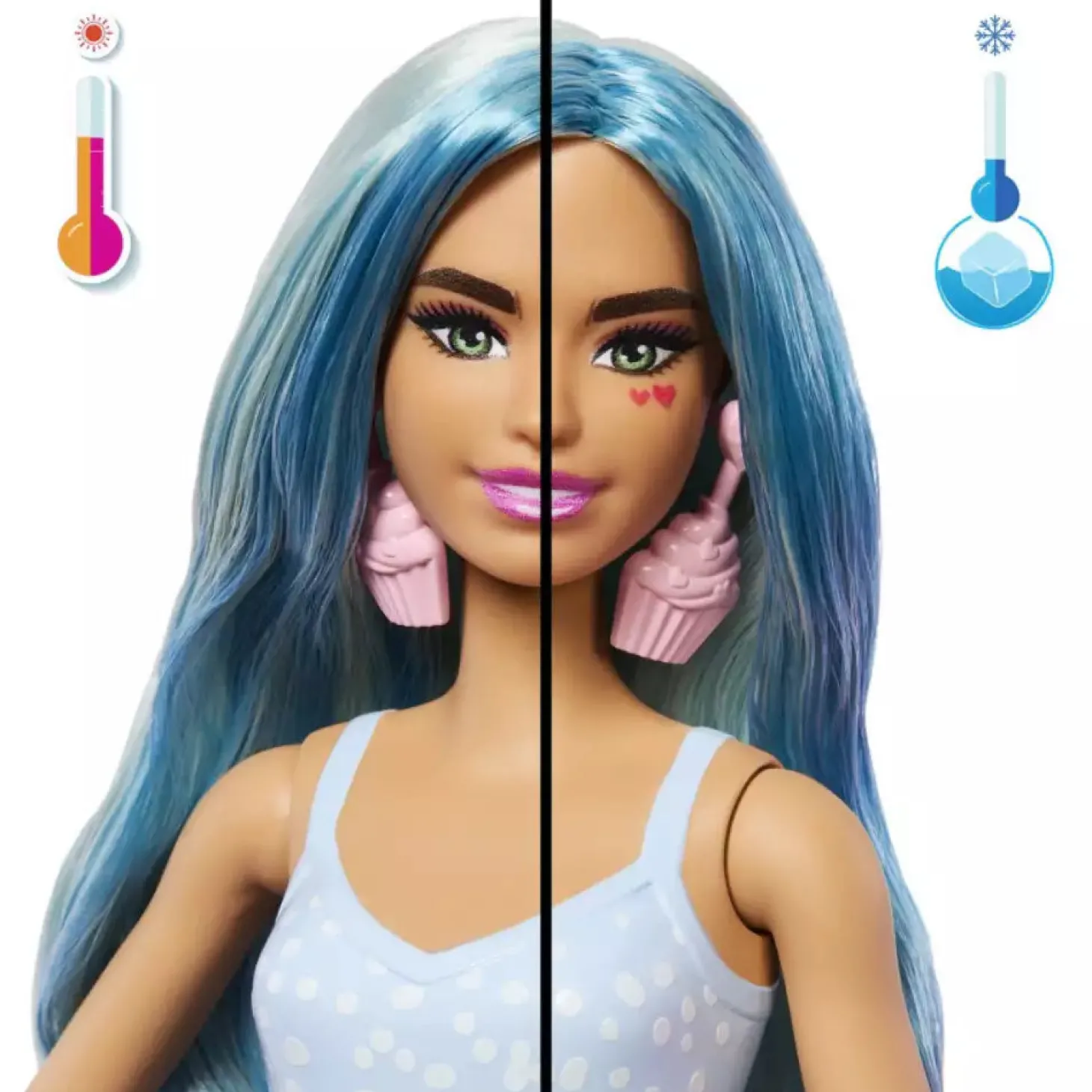 Barbie Pop Reveal Cool Cupcake con mascota