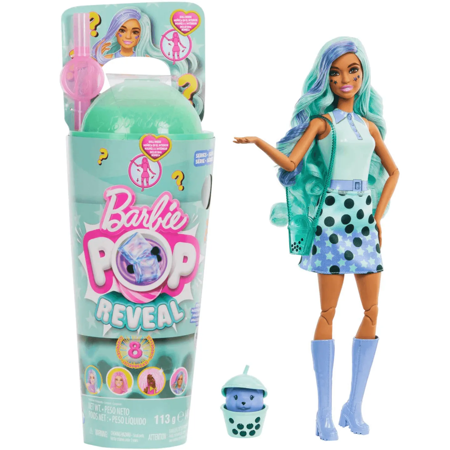 Barbie Pop Reveal Té de Burbujas Muñeca