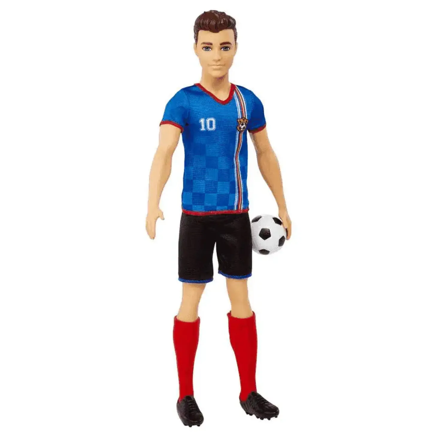 Barbie Profesiones Ken Futbolista Camiseta azul - Juguete de Barbie