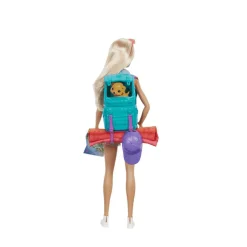 Barbie Surtido de camping Muñeca con accesorios de juguete 3 años