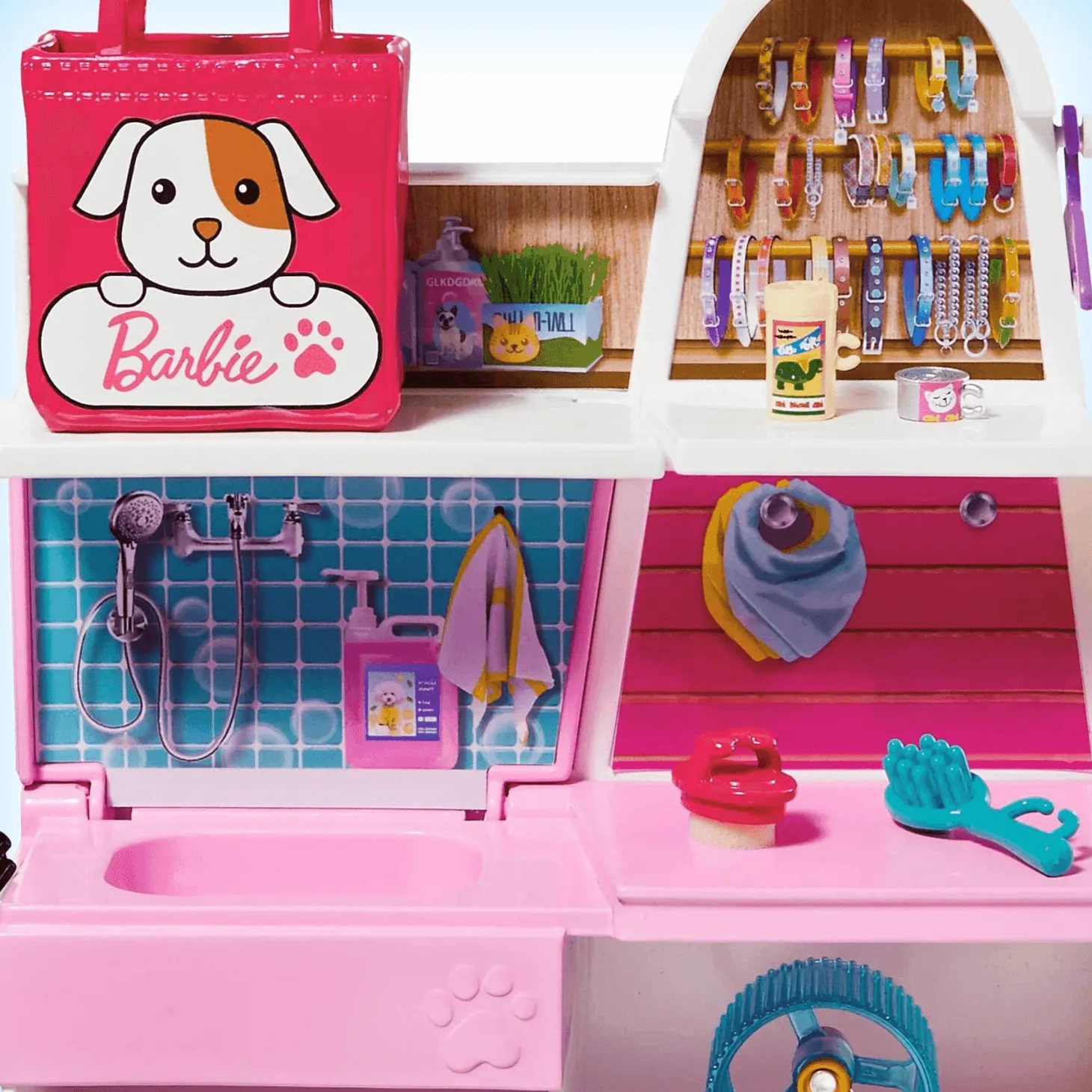 Barbie Tienda de mascotas Muñeca y accesorios para mascotas 3 años