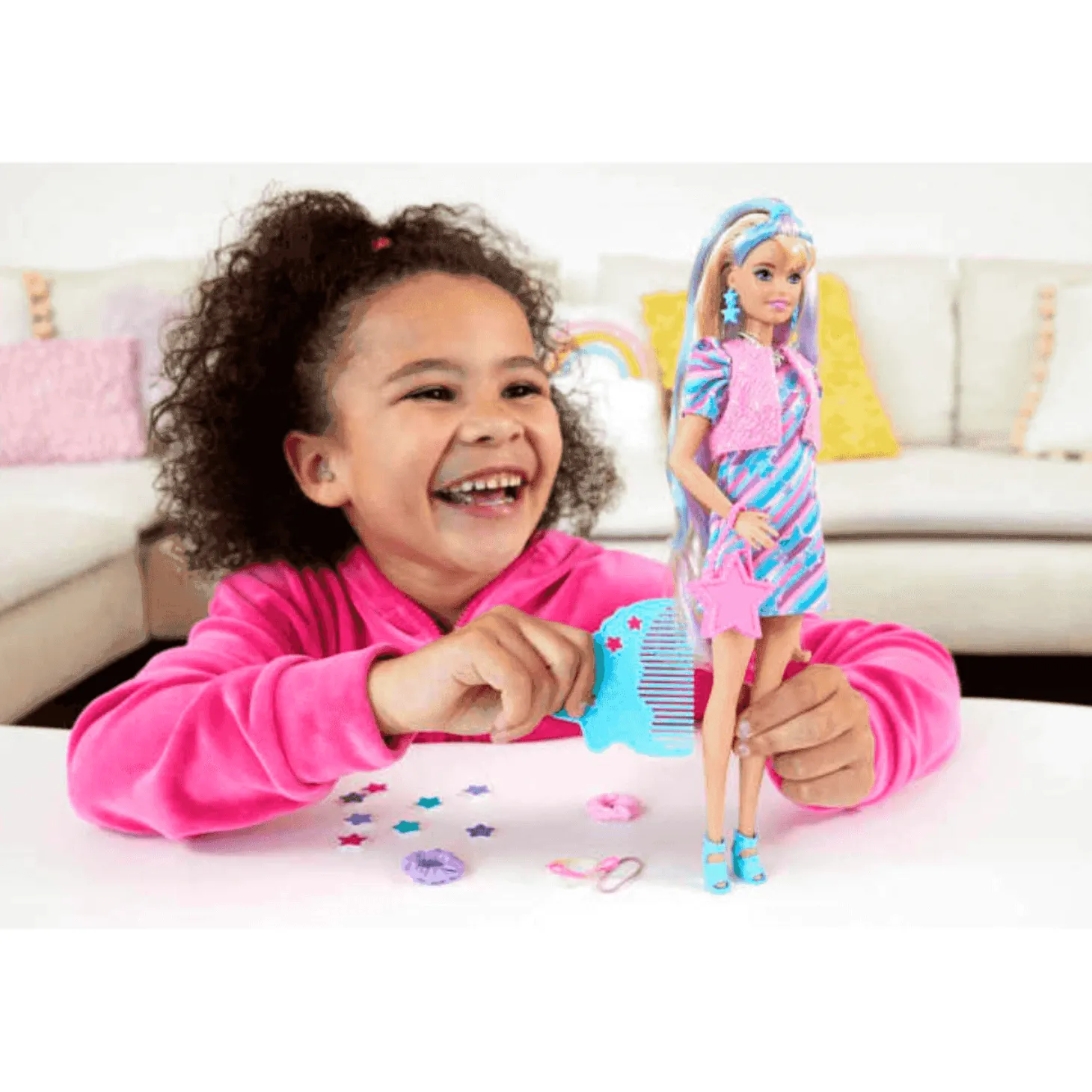 Barbie Totally Hair Pelo Extralargo Estrella