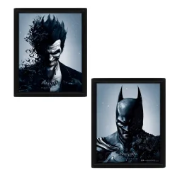 Batman Arkham Origins Poster 3D Batman o Joker