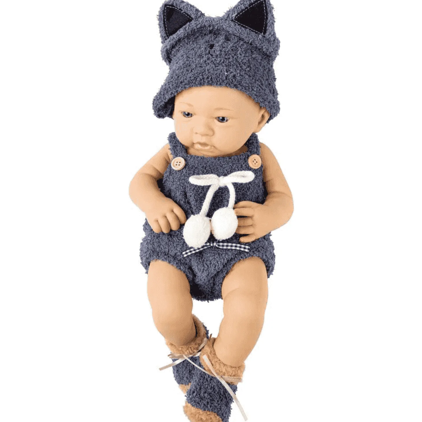 Bebé AnimalitosPequeBB – Muñeco de 33 cm con traje de animalitos (18m+)