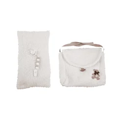 Bebé Reborn Arias 40 cm Manuela rosa con bolso