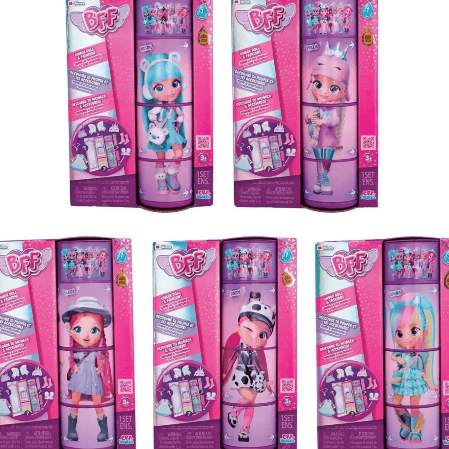 Bebés Llorones Best Friends Forever Muñecas Surtido Serie 1