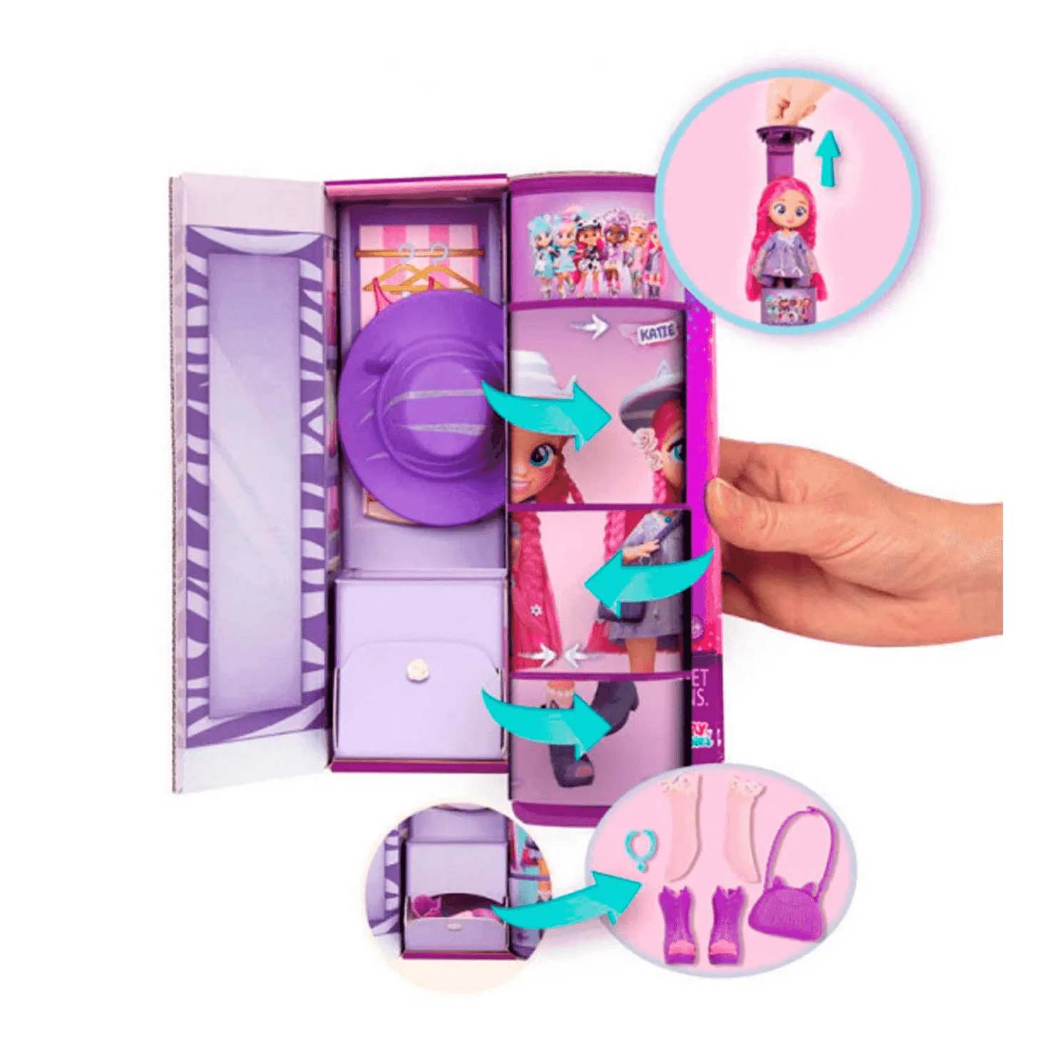 Bebés Llorones Best Friends Forever Muñeca Katie Serie 1