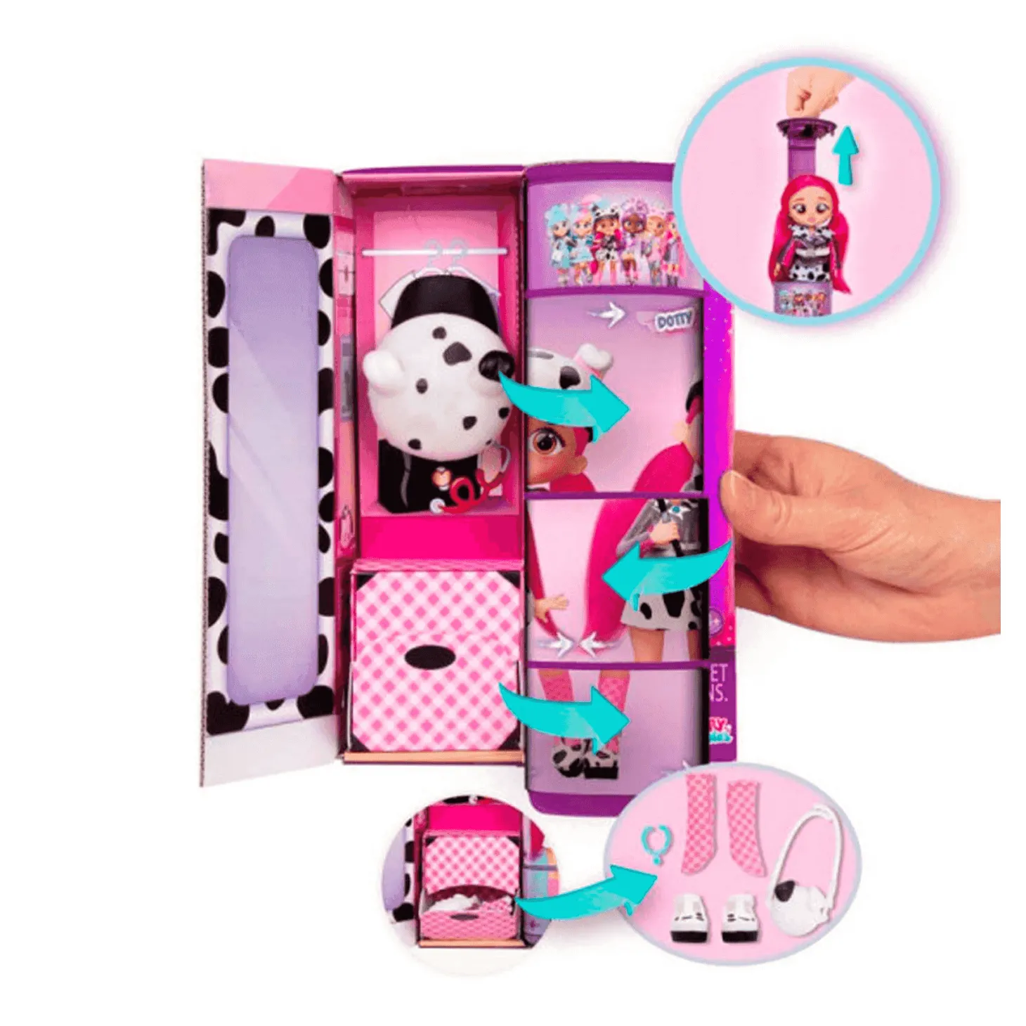 Bebés Llorones Best Friends Forever Muñeca Dotty Serie 1