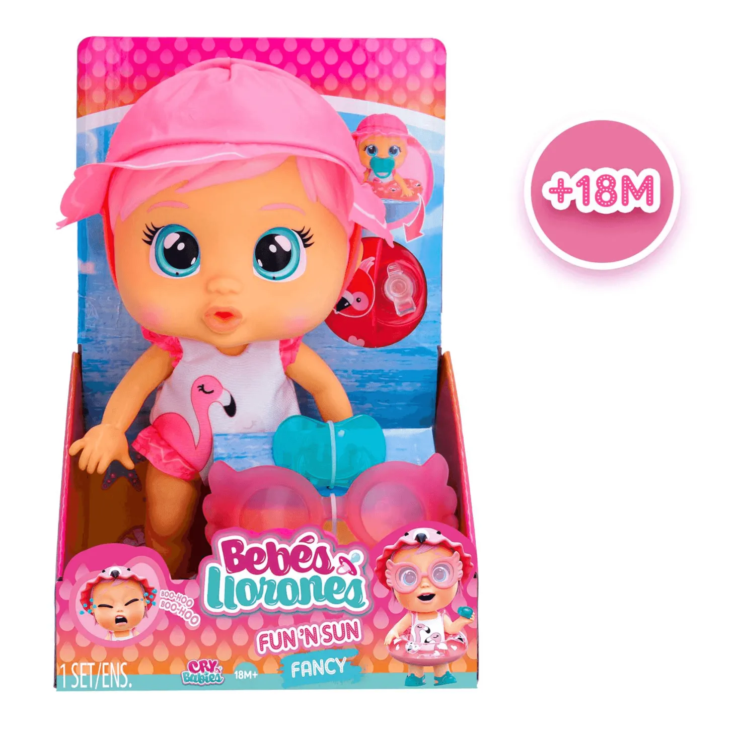 Bebés Llorones Fun N Sun Fancy Muñeca IMC