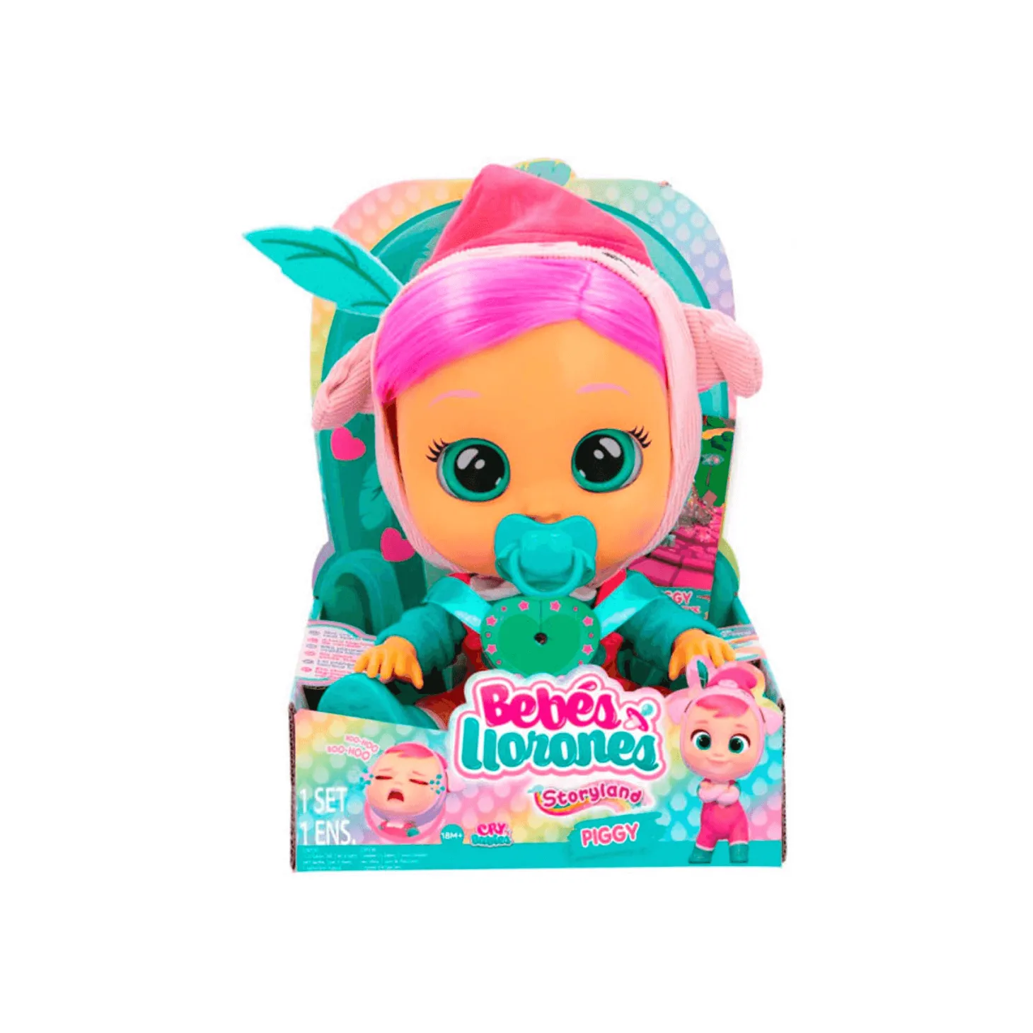 Bebés Llorones Storyland Muñeca Piggy