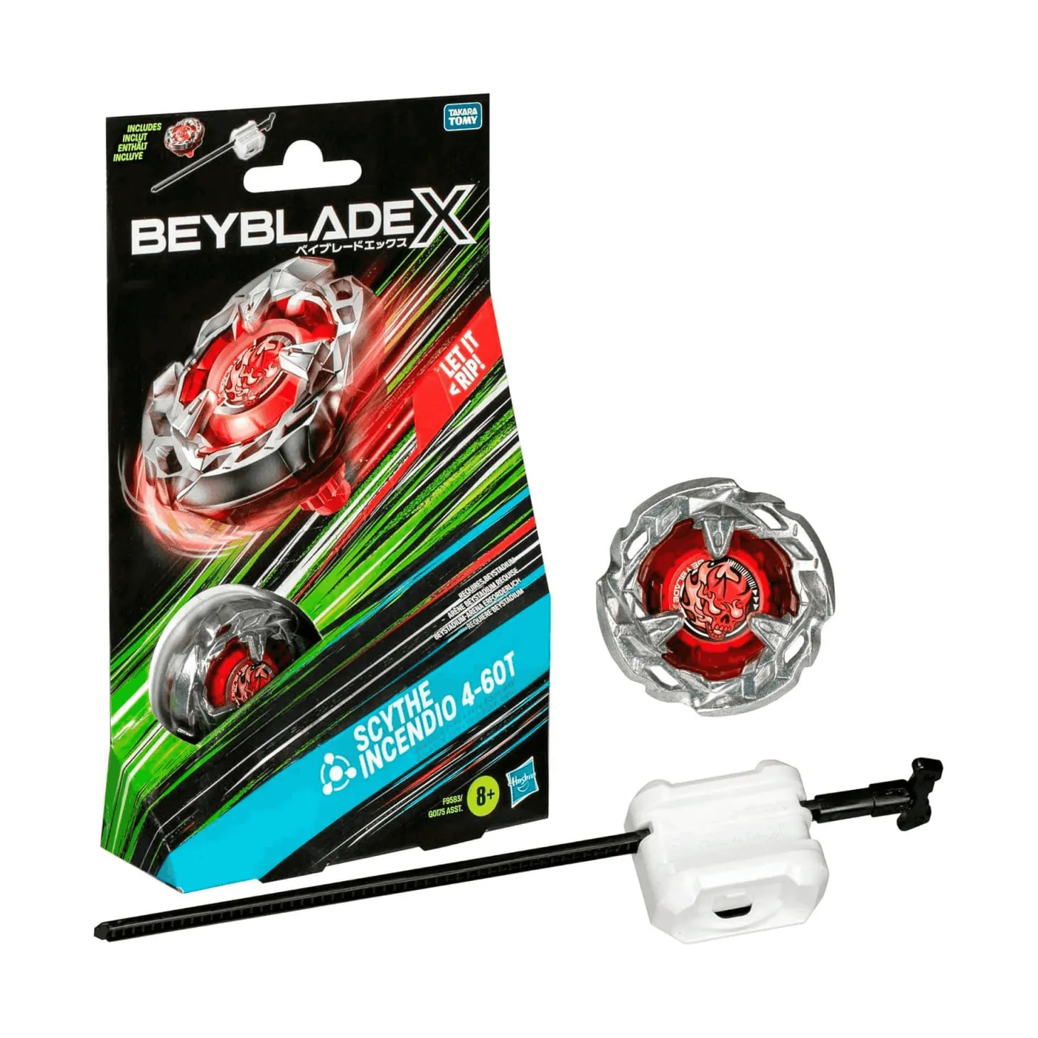 Bey Blade BBX Scythe Incendio Balance