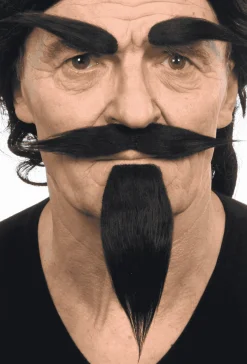 Bigote Cejas, barba, bigote, perilla para disfraz