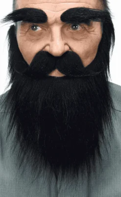 Bigote Cejas, barba, bigote, perilla para disfraz