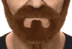 Bigote y barba para disfraz